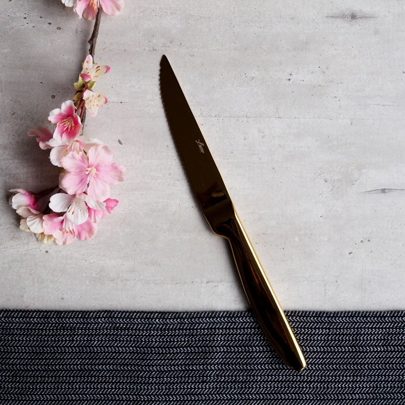 Lusso Steak Knives - Gold