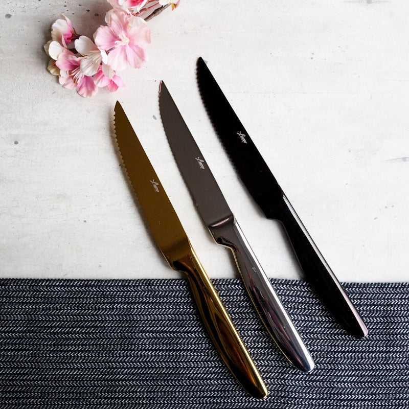 Lusso Steak Knives - Gold