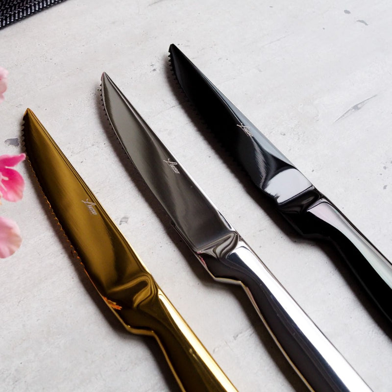 Lusso Steak Knives - Gold