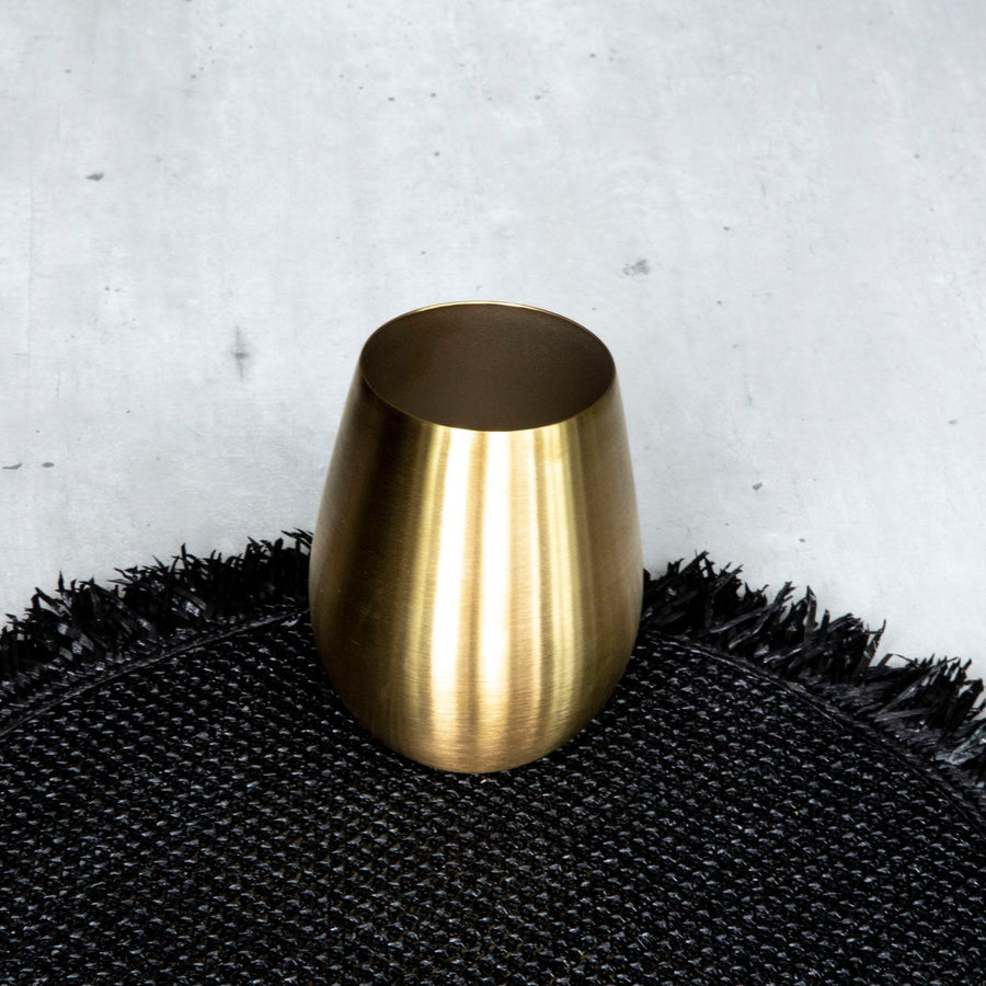 Lusso Stainless Steel Cups - Gold
