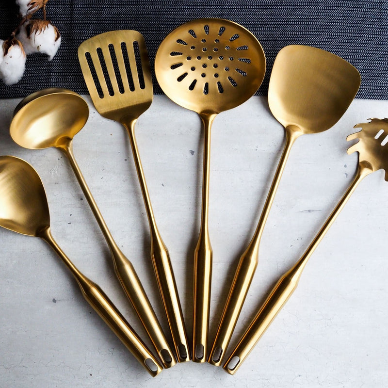 Elegant Spatula Set - Gold